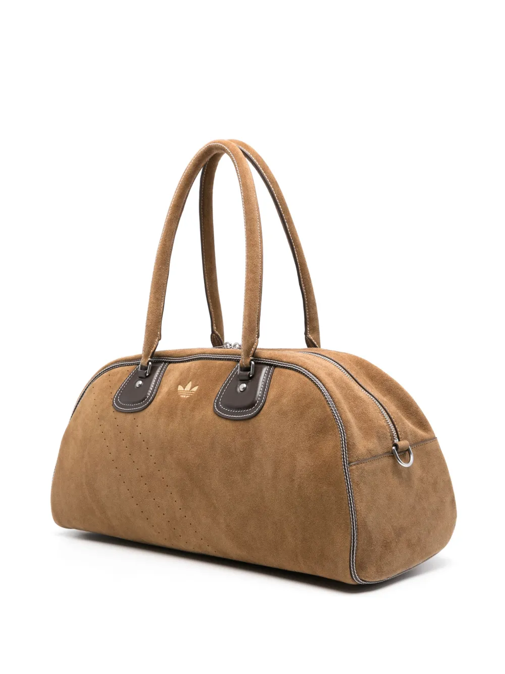 adidas x Wales Bonner suede bowling bag Bruin