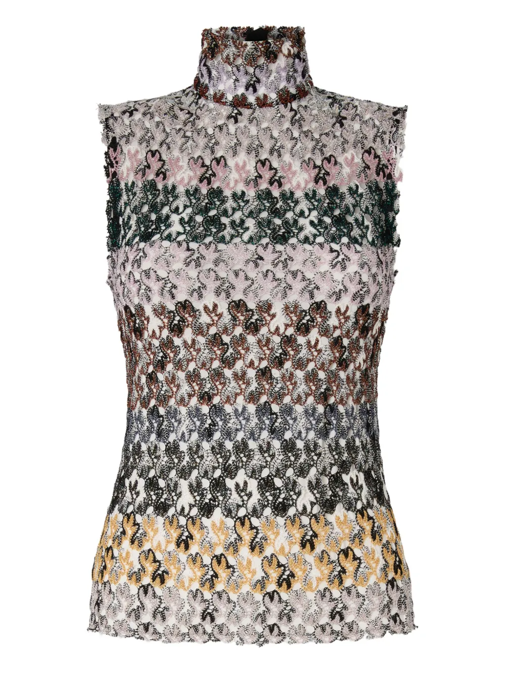 Missoni Gebreide top Beige