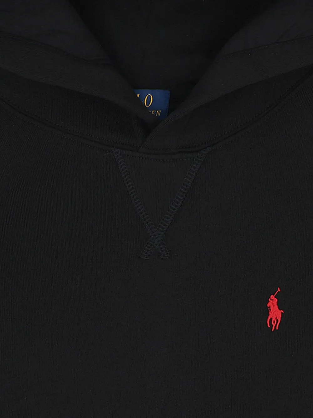 POLO RALPH LAUREN KIDS Hoodie met patroon Zwart