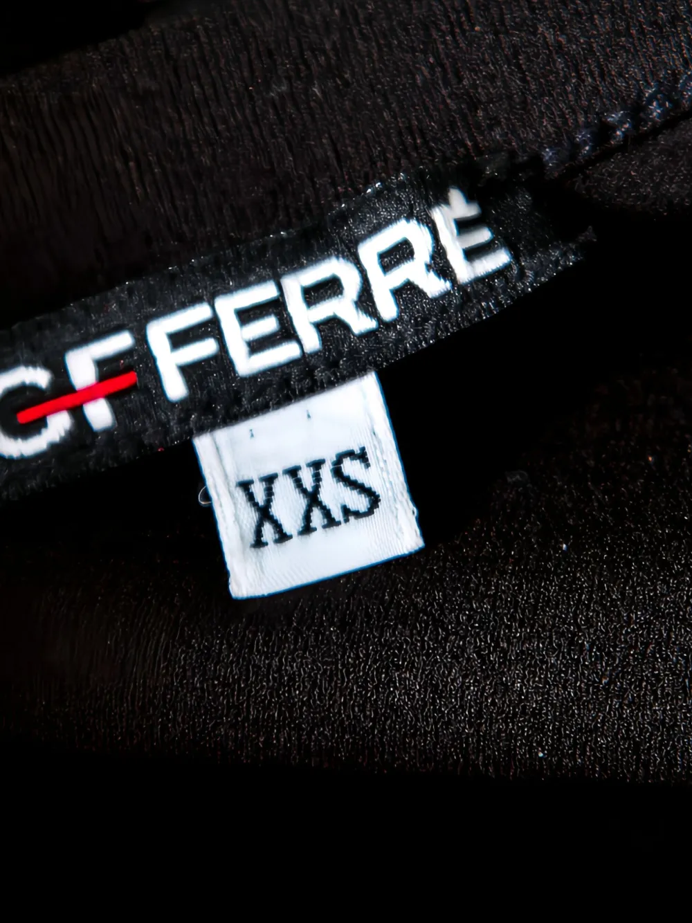 Pre-owned Gianfranco Ferre Sequin-embellished Top In Black