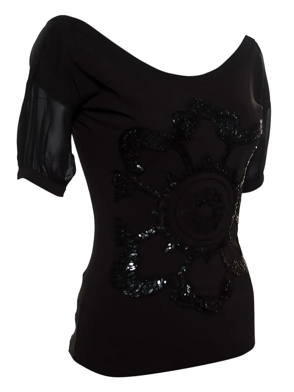 Gianfranco Ferré Pre-Owned sequin-embellished top | Image 2