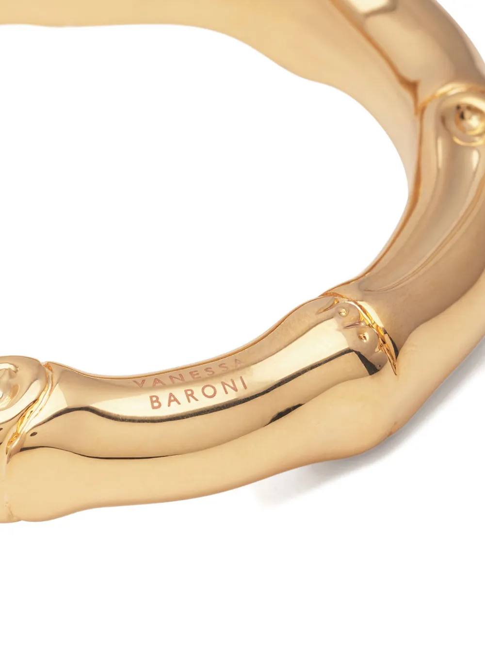Vanessa Baroni Bamboe armband - Goud