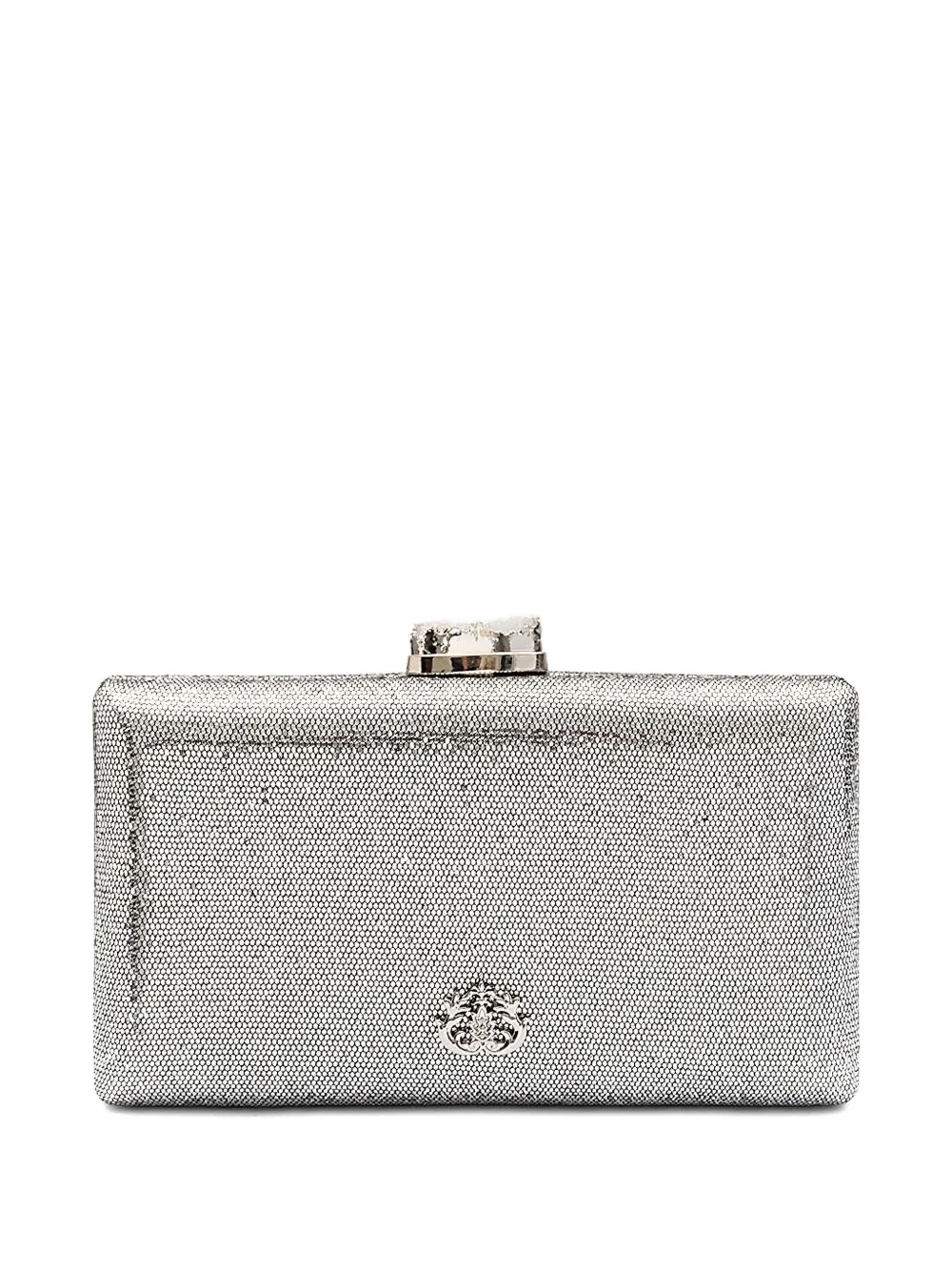 Isla Eva metallic clutch - Zilver