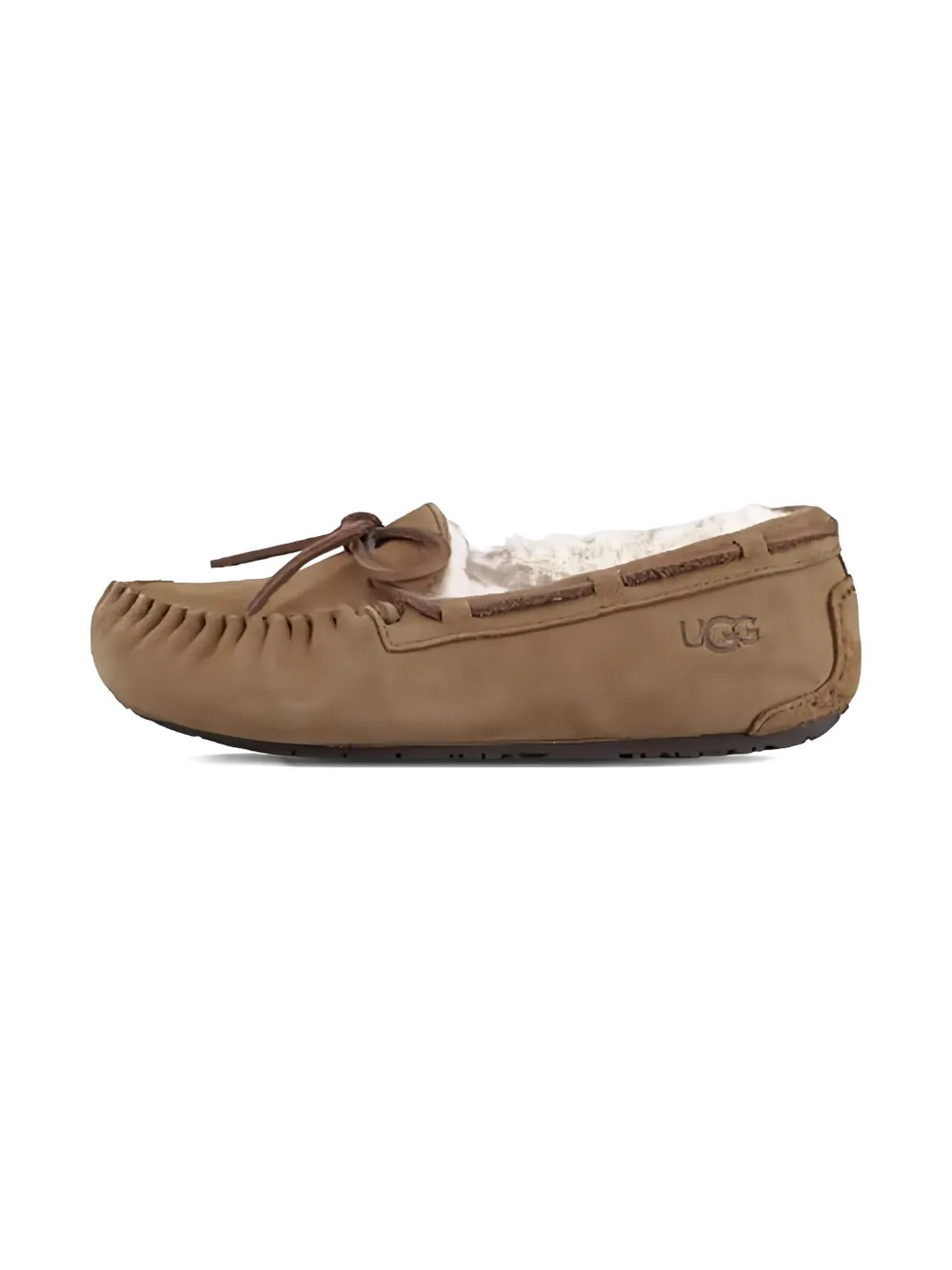 UGG Kids Dakota GS suede slippers Brown