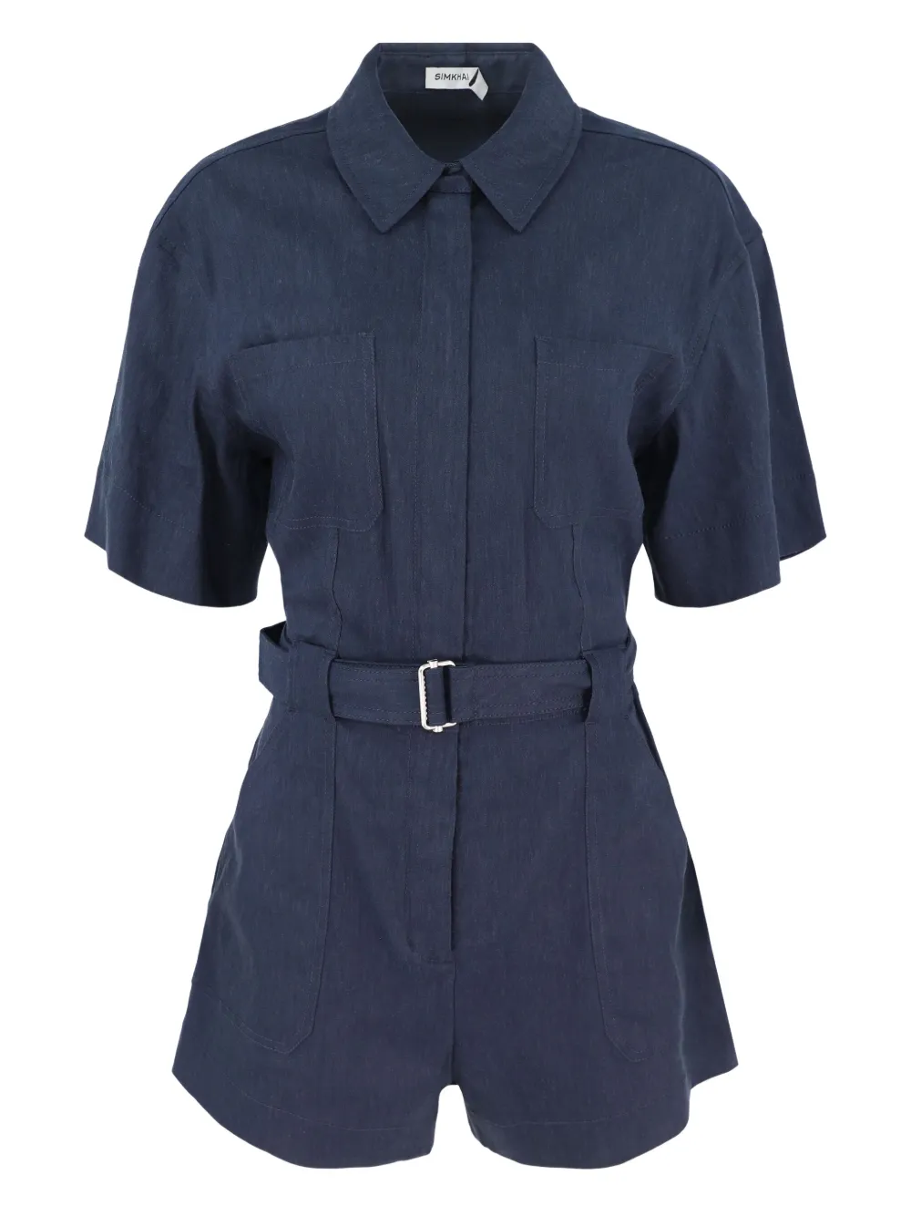 Simkhai belted playsuit | Blue | Image 1
