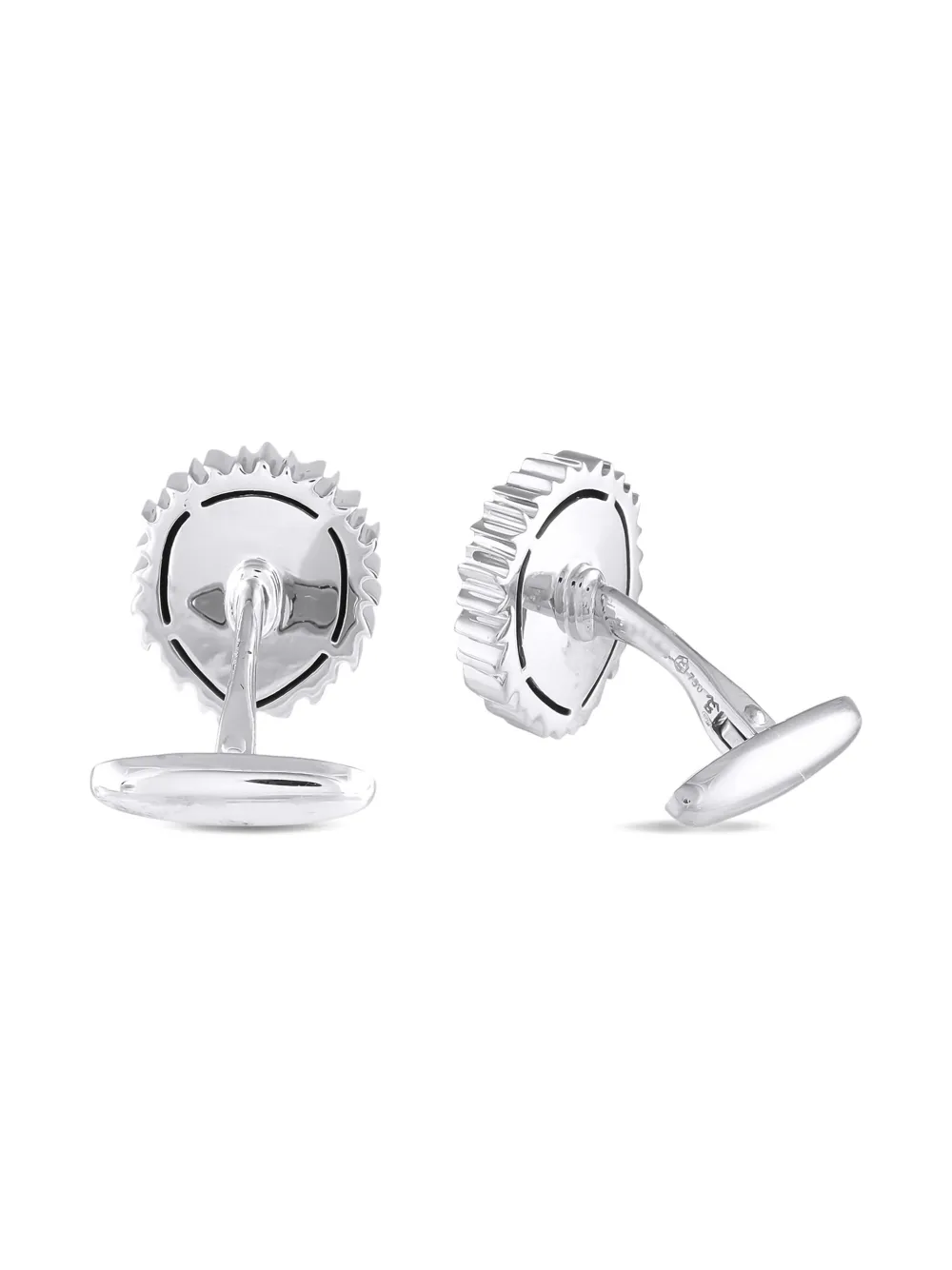 Carrera Y Carrera pre-owned 18K white gold Lion cufflinks | Image 2
