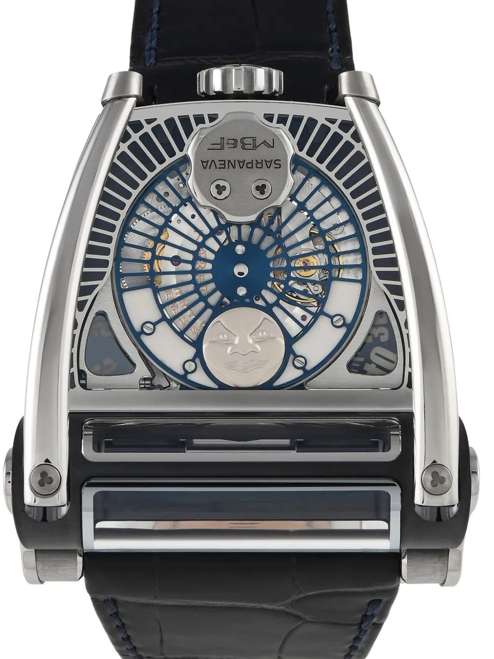 MB&F pre-owned Sarpaneva MoonMachine 2 52mm | Silver | Image 1