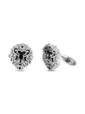Carrera Y Carrera 18K white gold Lion cufflinks - Silver