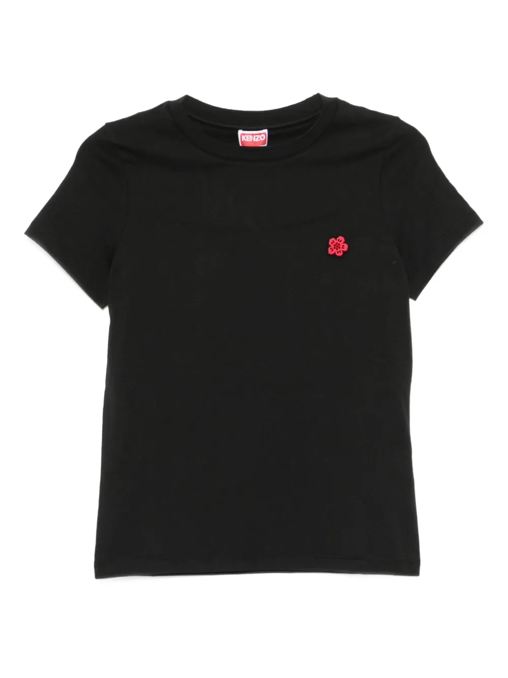 Kenzo 'Boke Flower' embroidered T-shirt Zwart