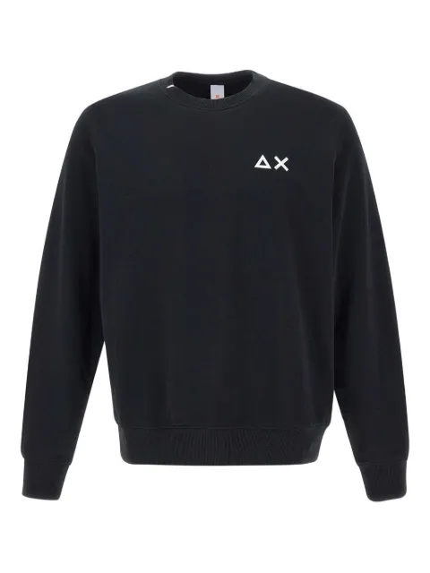 Sun68 logo-embroidered sweatshirt