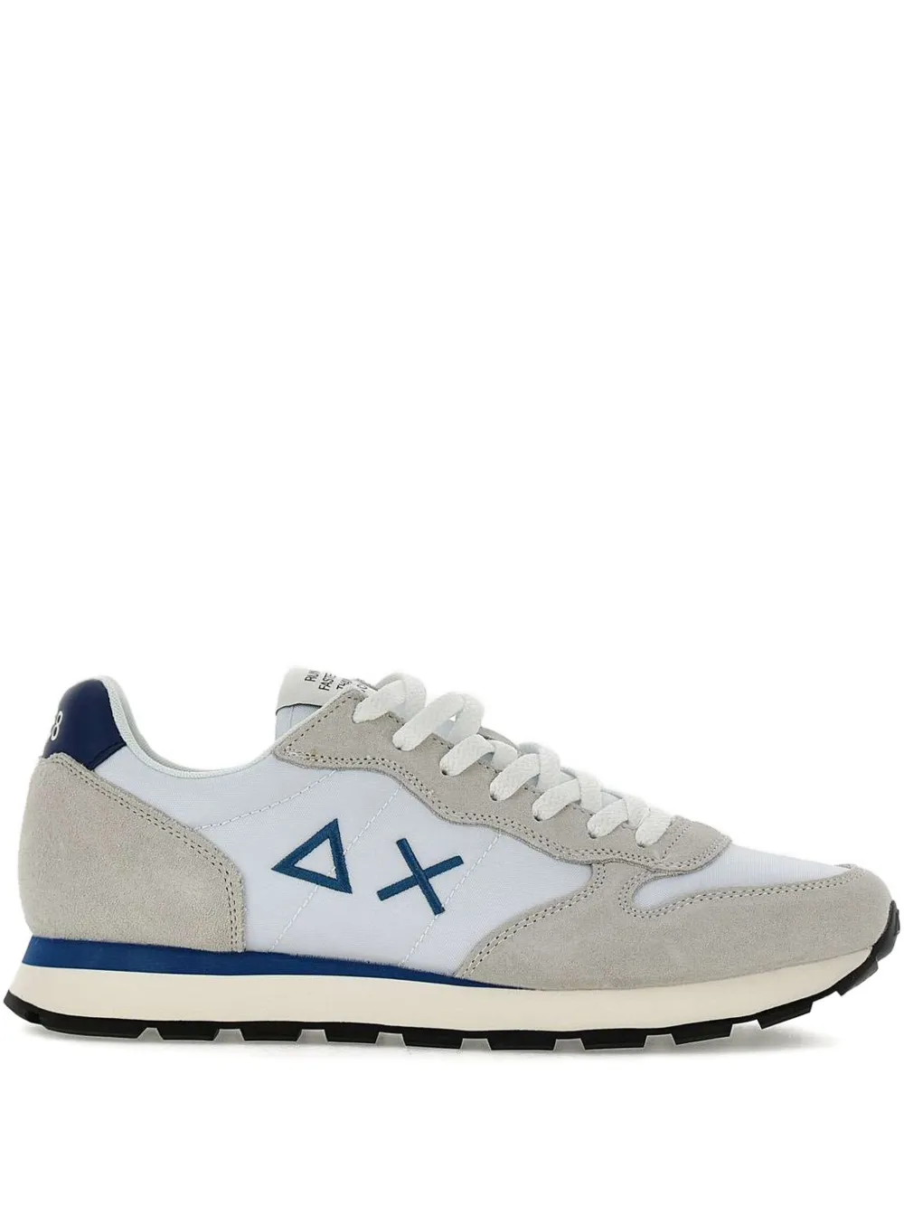 Sun68 suede-panelled sneakers Neutrals