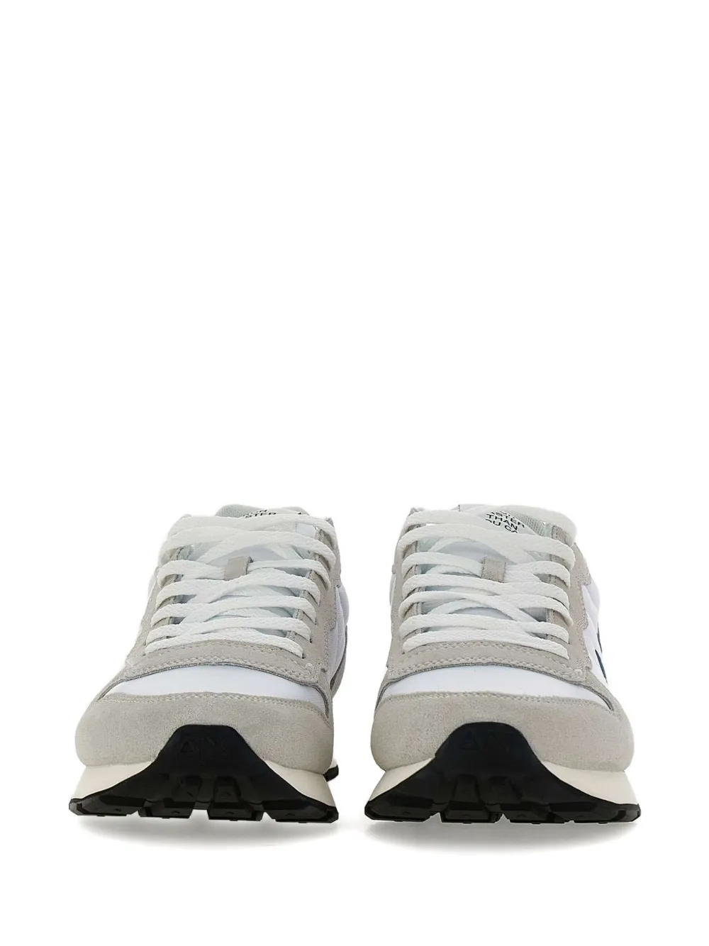 Sun68 suede-panelled sneakers Neutrals