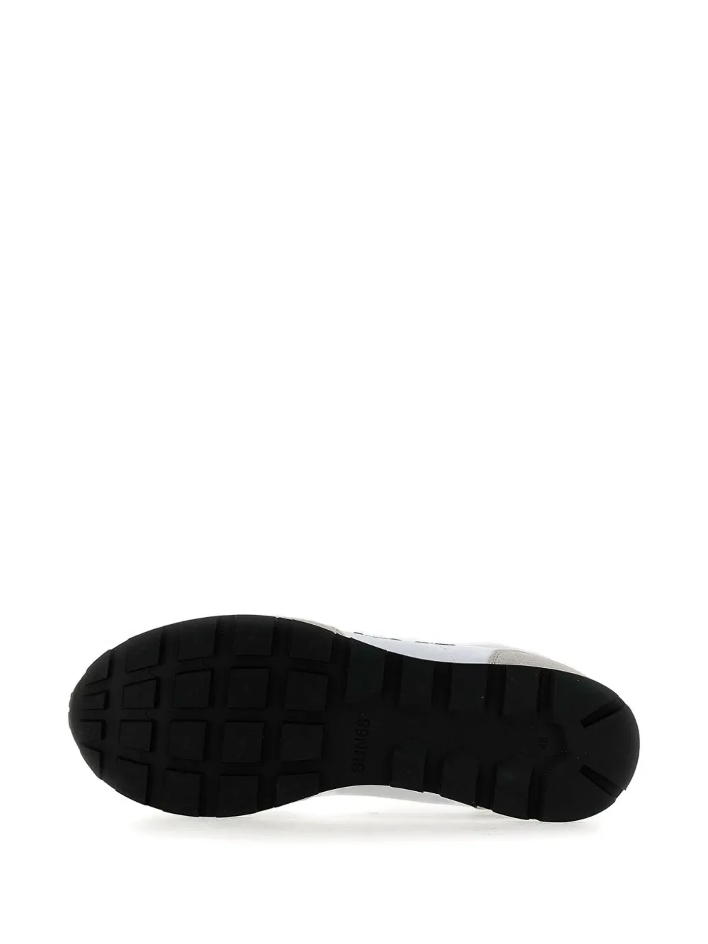 Sun68 suede-panelled sneakers Neutrals