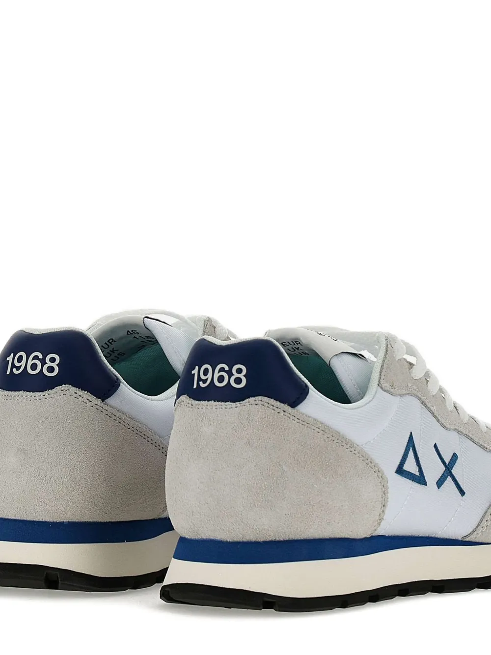 Sun68 suede-panelled sneakers Neutrals