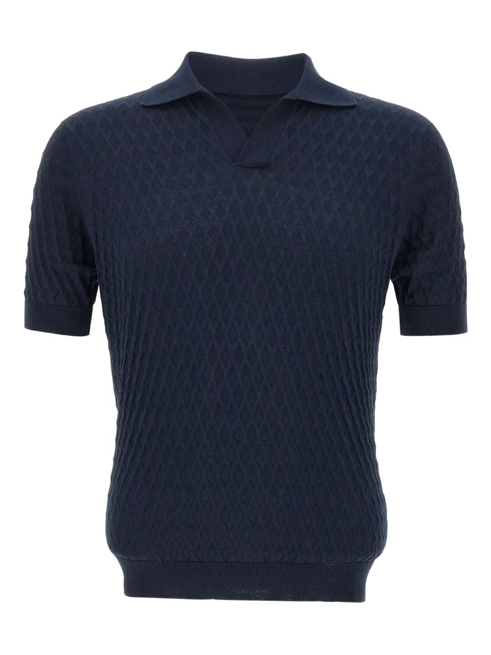 Filippo De Laurentiis Skipper cotton polo shirt - Blu
