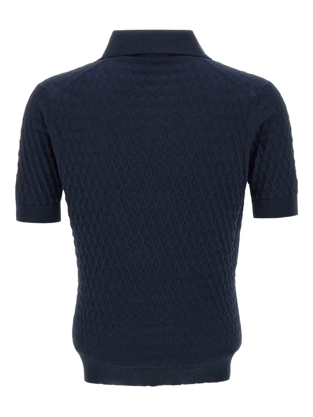 Filippo De Laurentiis Skipper katoenen poloshirt - Blauw