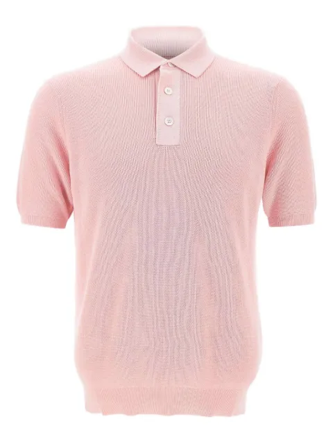 Filippo De Laurentiis Camisa polo canelada