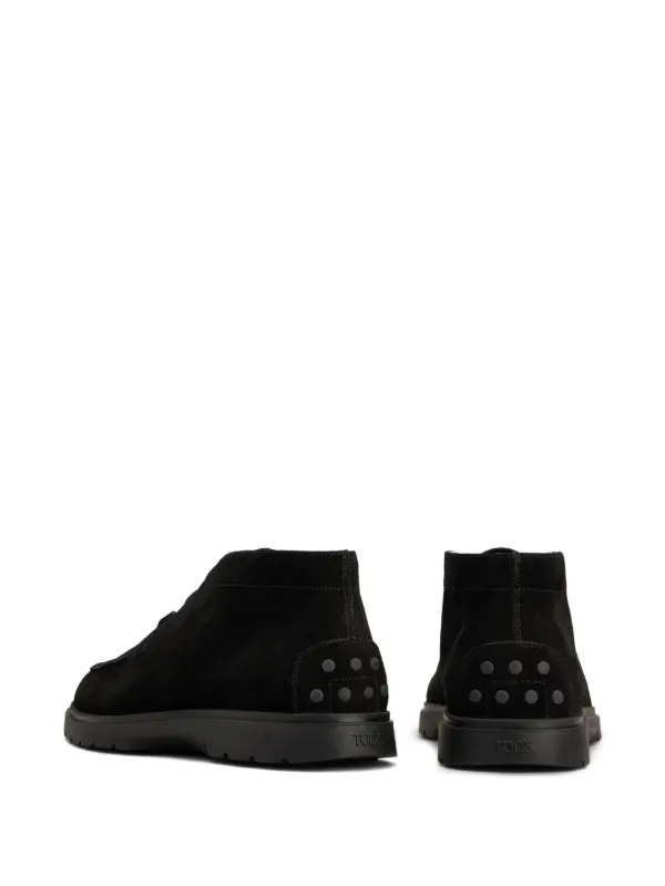 TOD'S スエード デザートブーツ ブラック 25cm TOD'S スエード デザートブーツ ブラック 25cm Tod's スエード