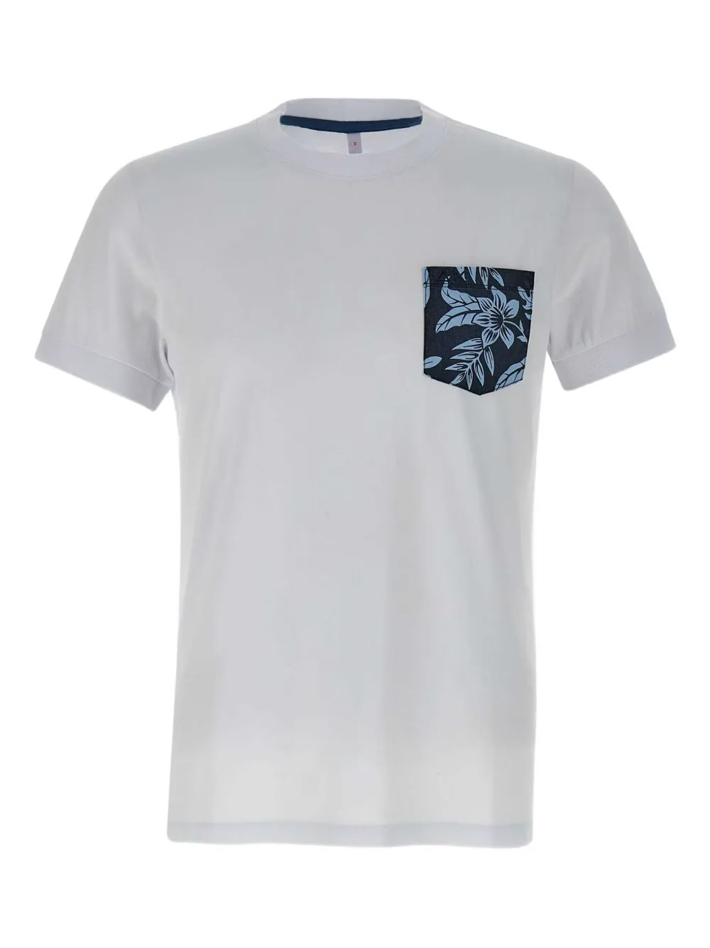 Sun68 playera con bolsillo con estampado floral | gris | Image 1
