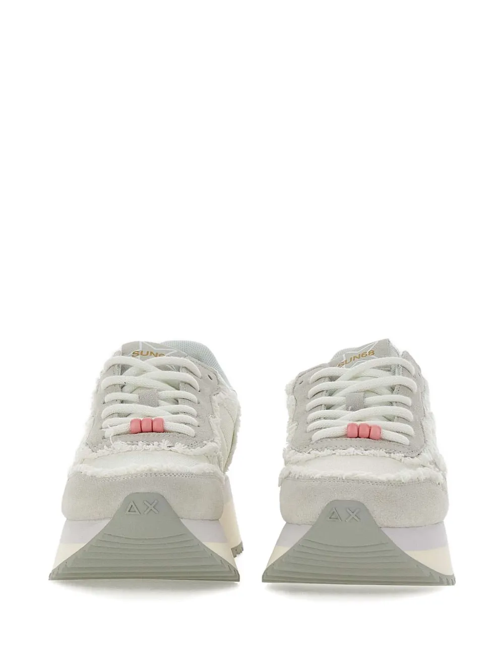 Sun68 Big Stargirl platform sneakers White