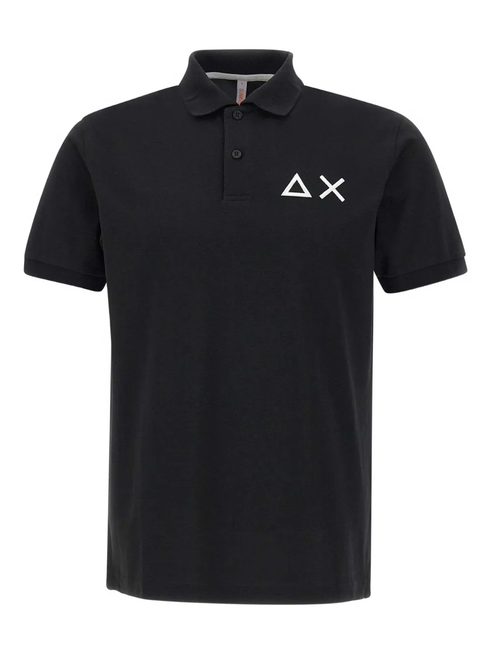 Sun68 playera tipo polo con logo bordado | negro | Image 1