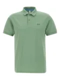 Sun68 logo-embroidered polo shirt - Green