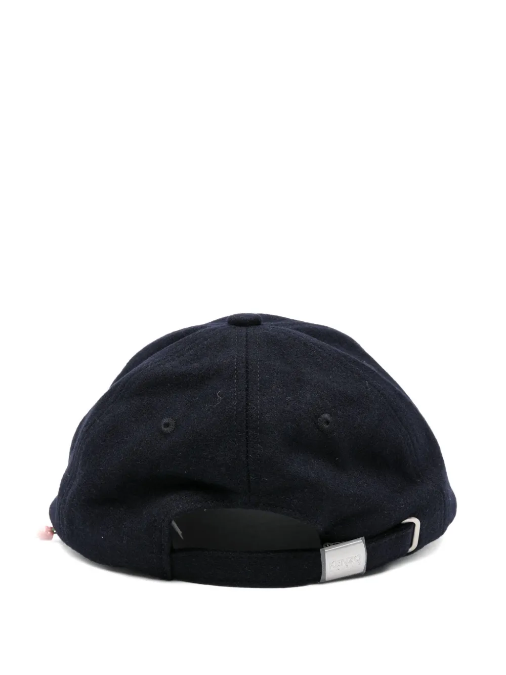 Kenzo logo-plaque baseball cap - Blauw