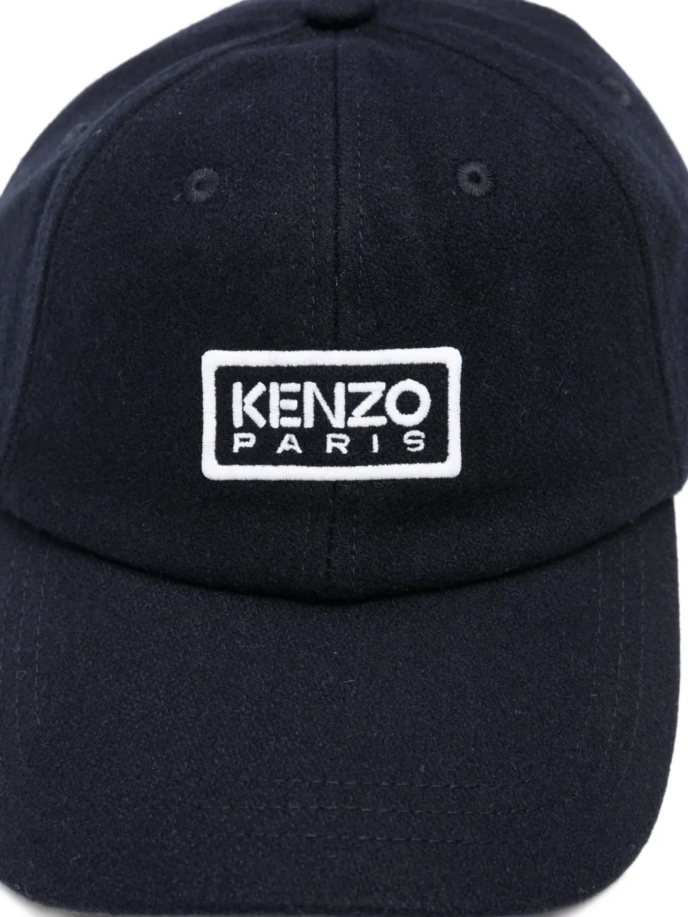  Kenzo Logo-embroidered Cap - Blue 