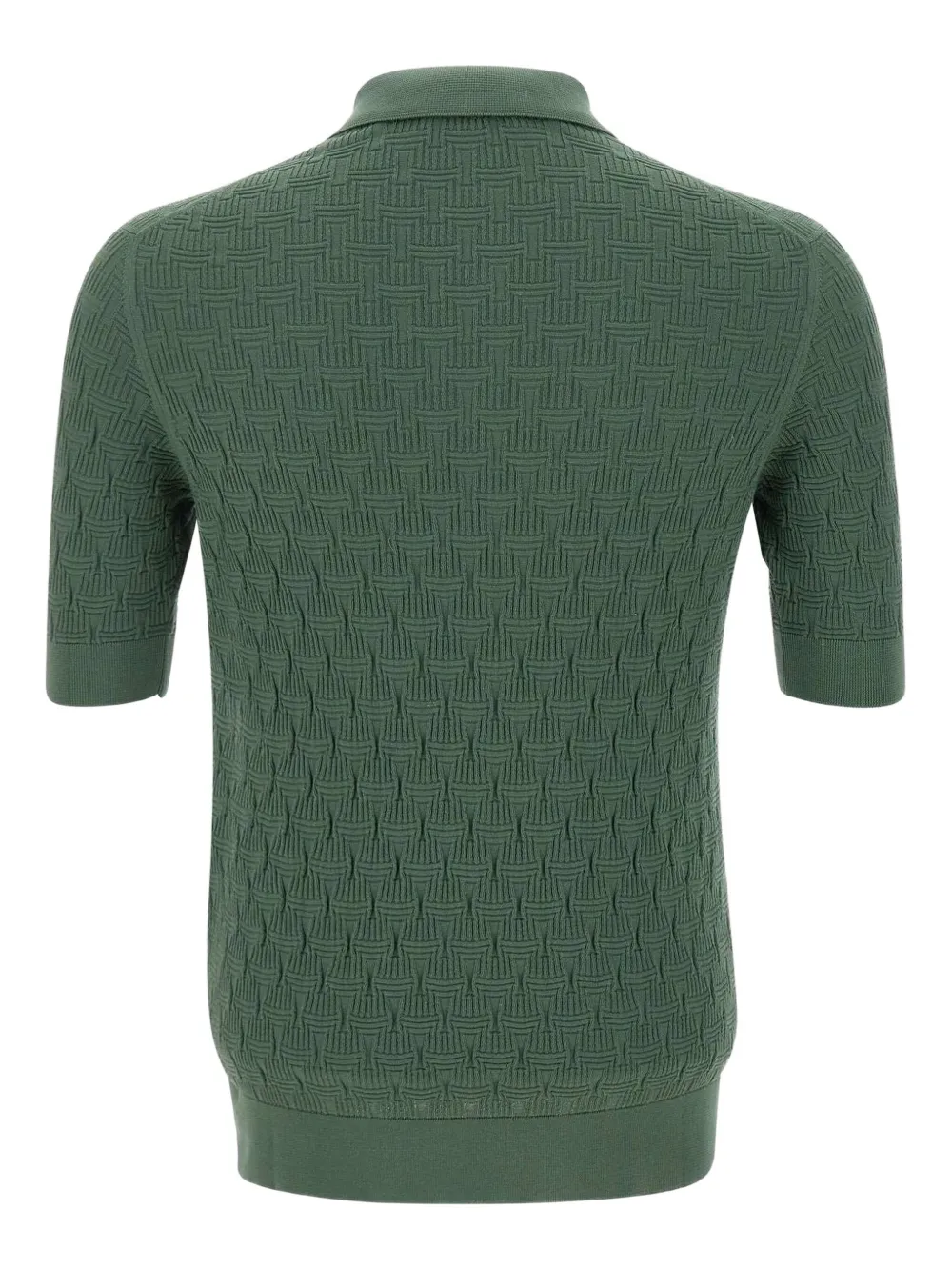 Filippo De Laurentiis Poloshirt met korte mouwen - Groen