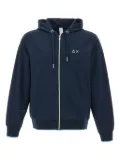 Sun68 zip-up hoodie - Blue