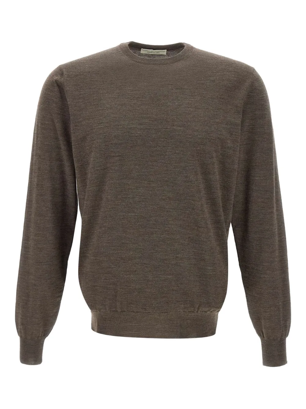 long-sleeve crew-neck sweater