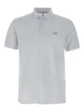 Sun68 piqué polo shirt - White