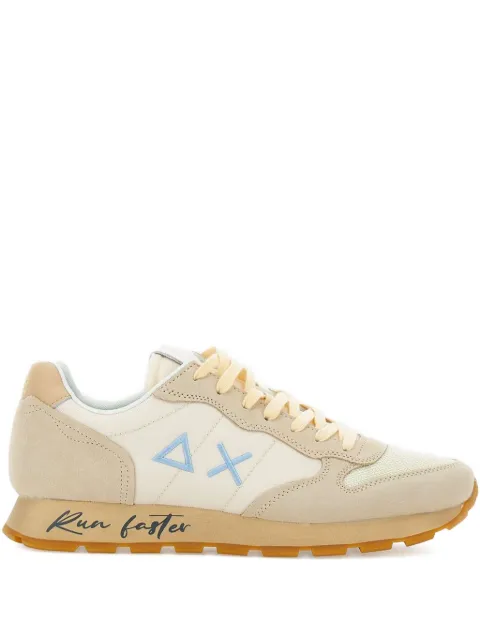 Sun68 suede panelled running shoes