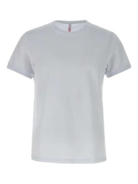 Sun68 logo-embroidered cotton T-shirt