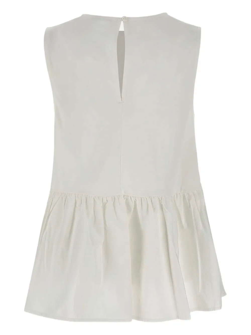 Sun68 top plisado con peplum | Chalecos y camisetas | Image 2
