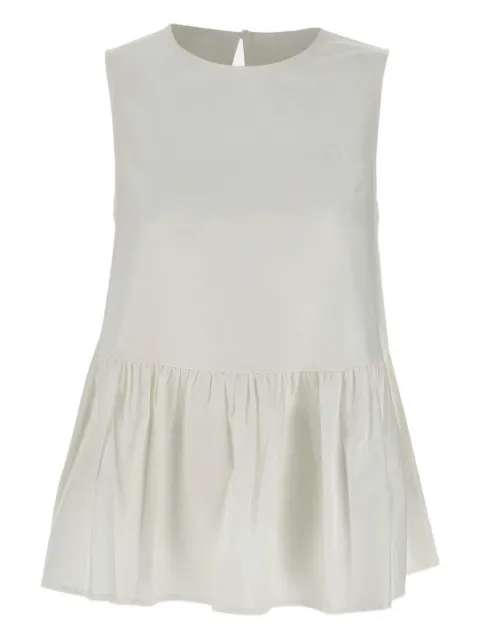 Sun68 pleated peplum top