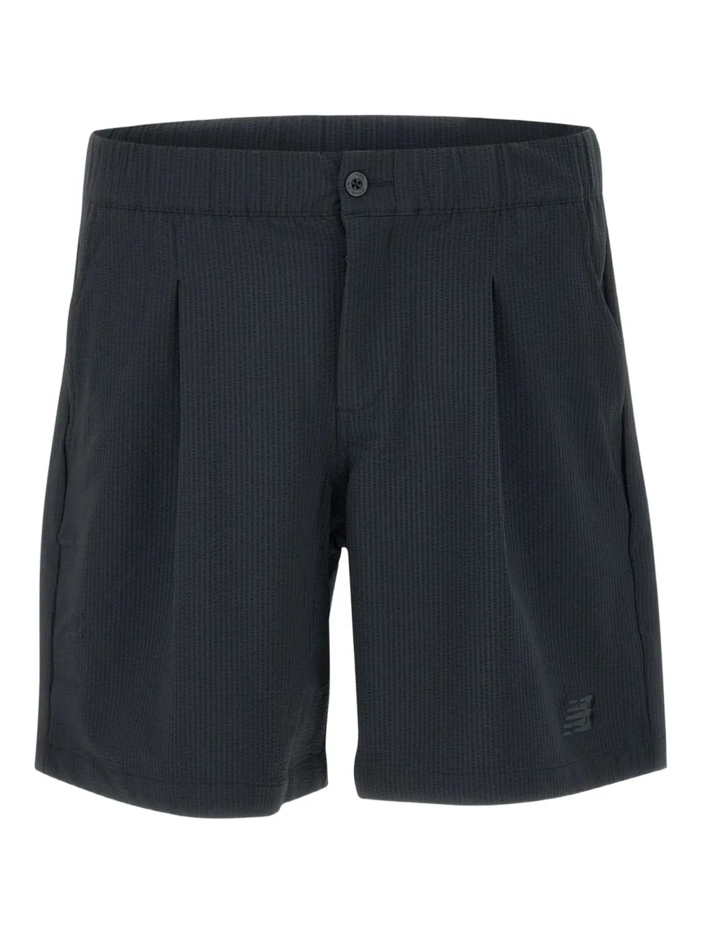 New Balance seersucker shorts | Black | Image 1