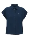 Sun68 linen shirt - Blue