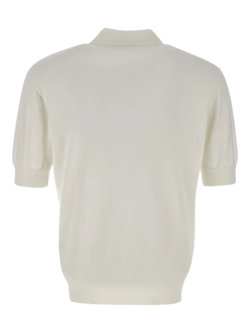 Filippo De Laurentiis Gebreid poloshirt - Grijs