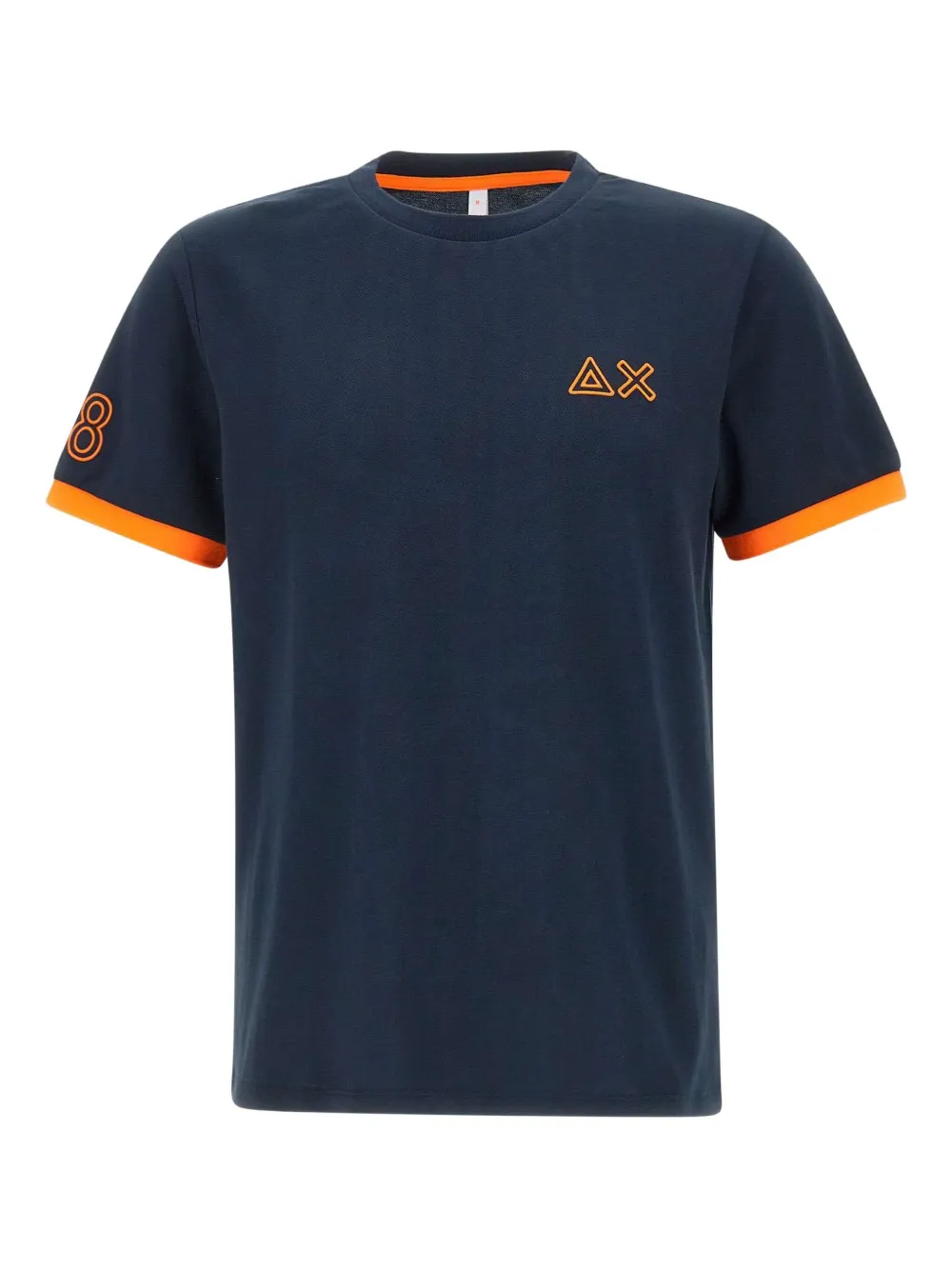 Sun68 playera con ribete en contraste | azul | Image 1