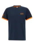 Sun68 contrasting-trim T-shirt - Blue
