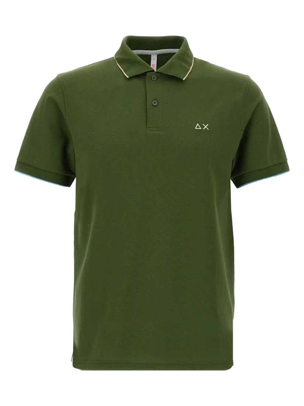 Sun68 playera tipo polo de piqué | verde | Image 1