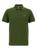 Sun68 piqué polo shirt - Green