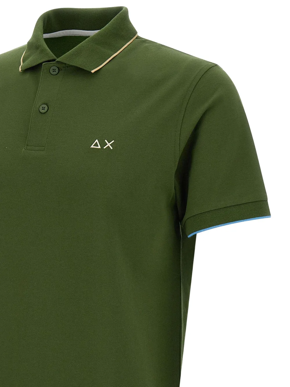 Sun68 Piqué poloshirt Groen