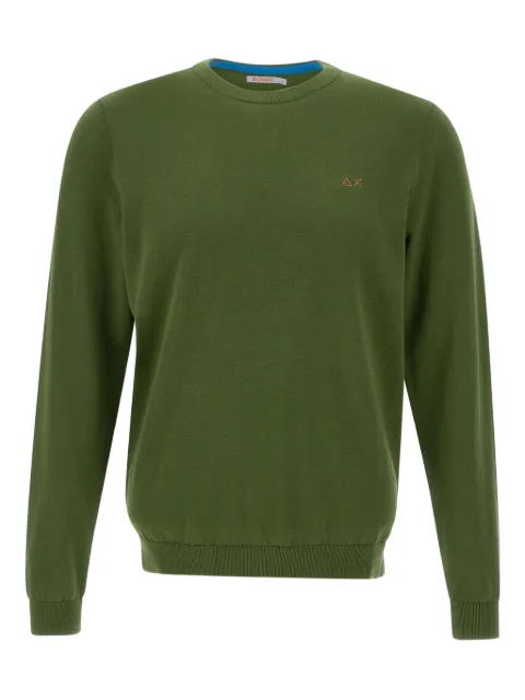 Sun68 crew-neck cotton jumper