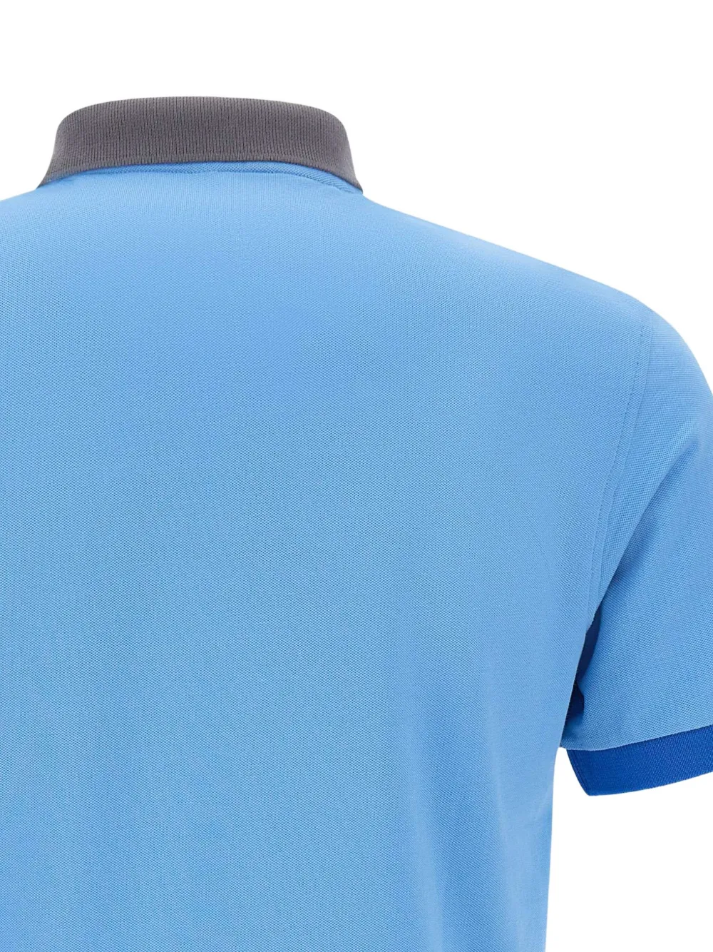 Sun68 Poloshirt met contrasterende kraag Blauw