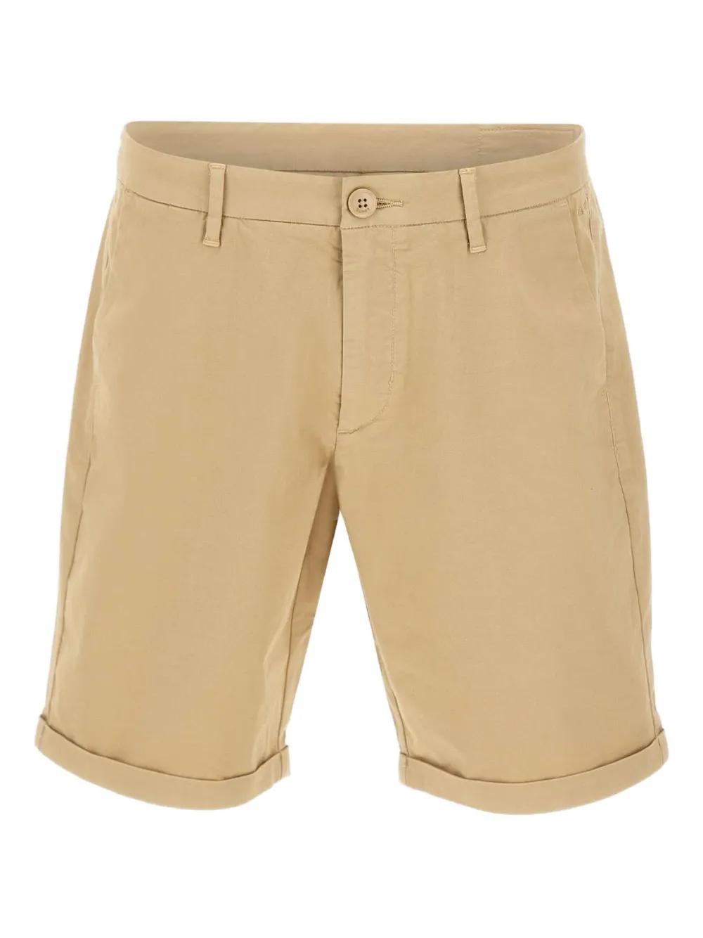 Sun68 rolled-hem shorts - ニュートラル Sun68 rolled-hem shorts - ニュートラル