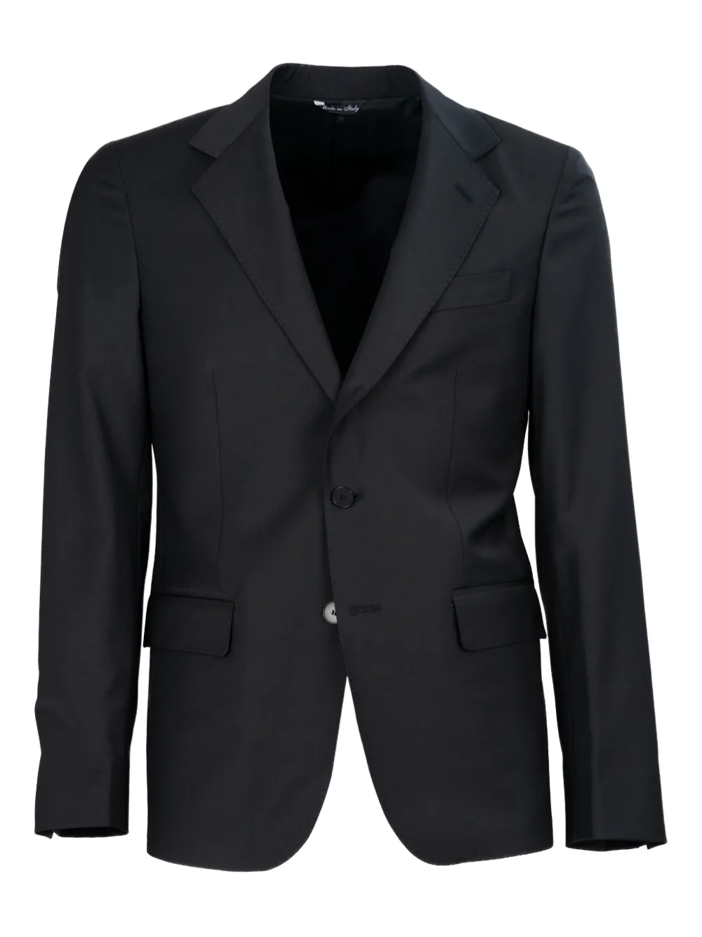 COLAMARINO notched-lapel single-breasted suit | Black | Image 1