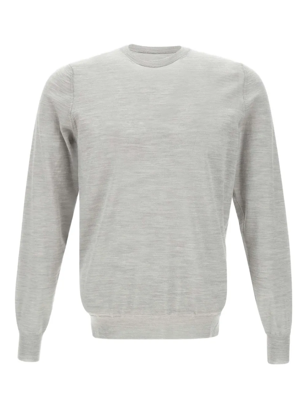 crew-neck long-sleeve sweater