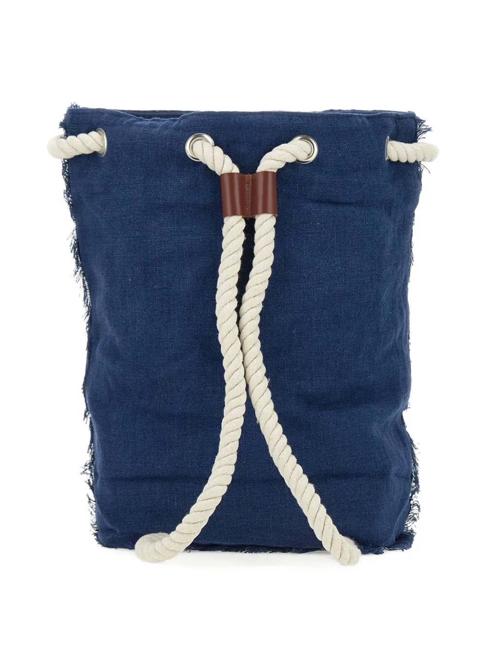 MC2 Saint Barth frayed drawstring backpack | Image 2
